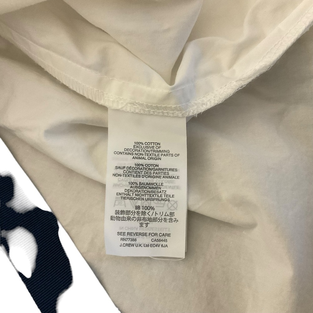 JCREW Pajama shirt with grosgrain trim - Picture 6 of 8